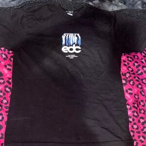 Black EDC Las Vegas Stiiizy Shirt Woman or Mens Attire